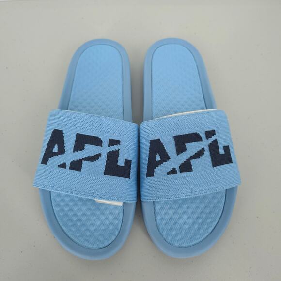 APL Big Logo Techloom Slides in Ice Blue/Midnight Men\'s Size 9 Women\'s Size 10.5 main image 11